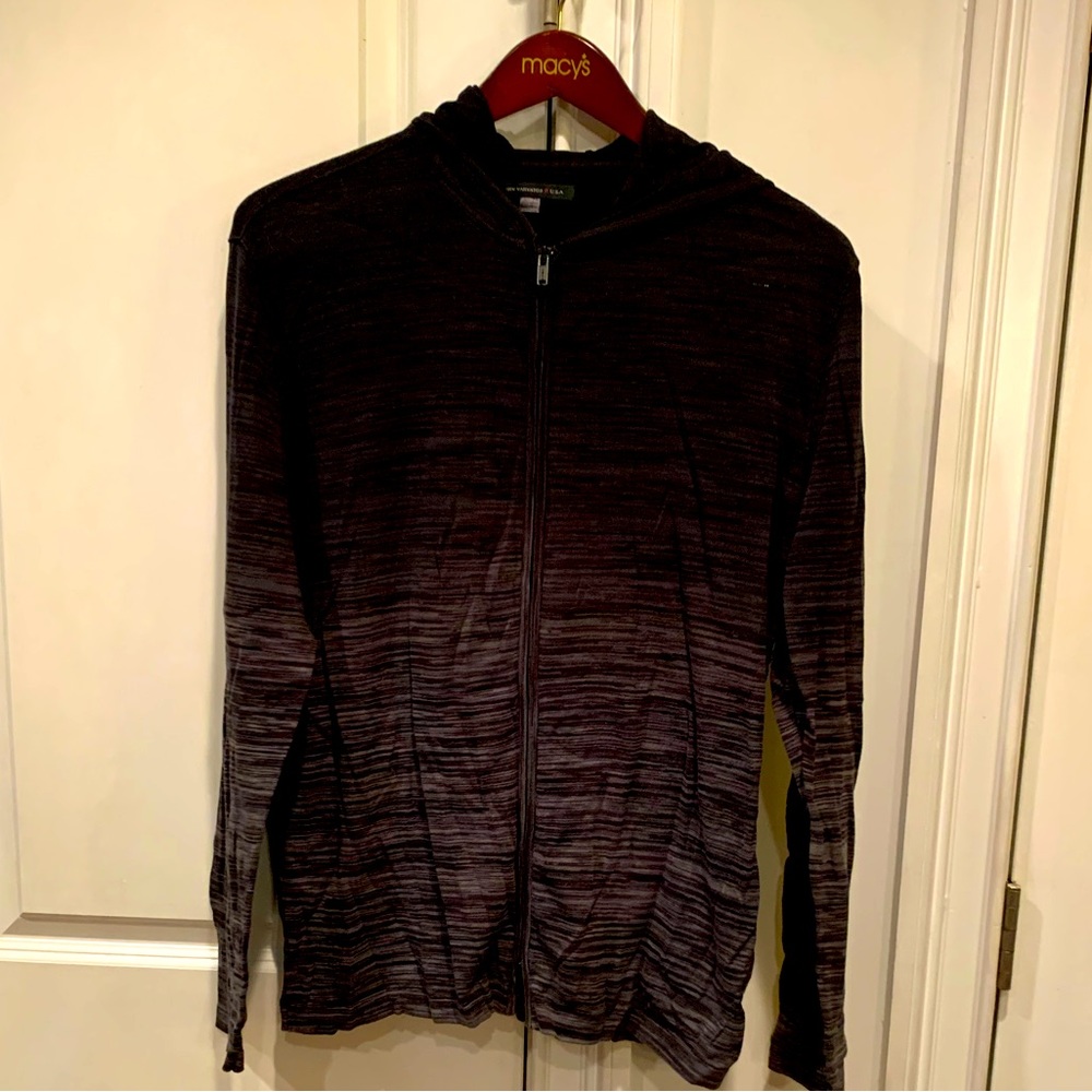 FABULOUS!!John Varvatos ombré zip up hoodie👏🏻